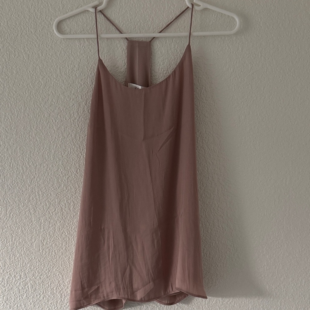 Mauve Spaghetti Strap Slip Top